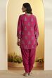 Green Viscose Rayon Straight Kurta Pants Set image number 5