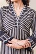 Black Viscose Rayon Straight Kurta image number 1