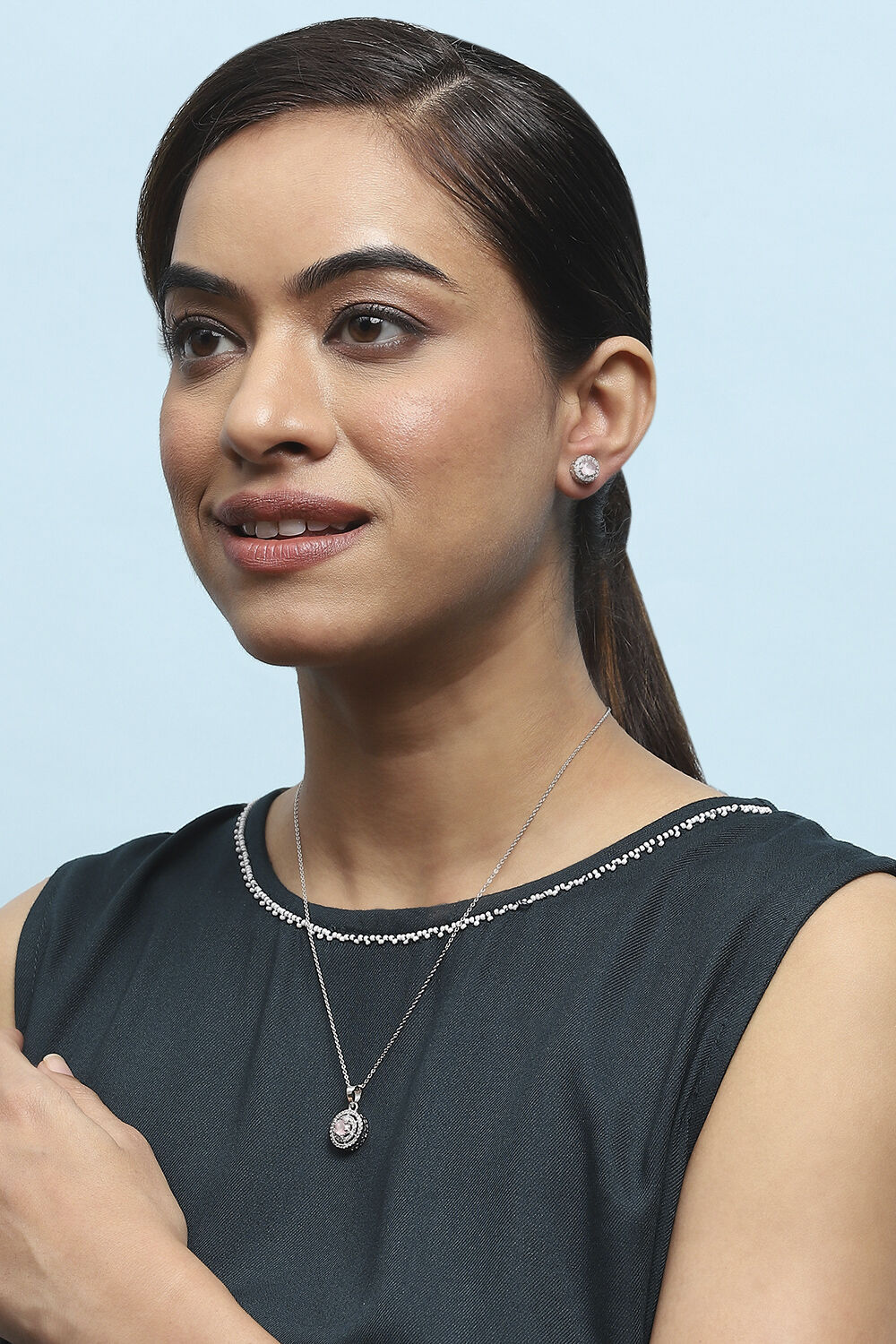 Light Pink Brass Drop & Danglers image number 1