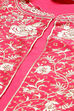 Pink Poly Viscose Straight Kurta Slim Pants Suit Set image number 1