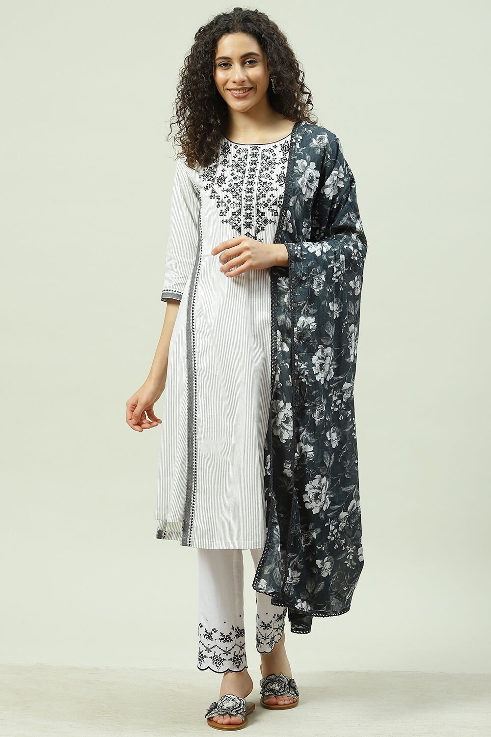 Biba clearance white kurtis