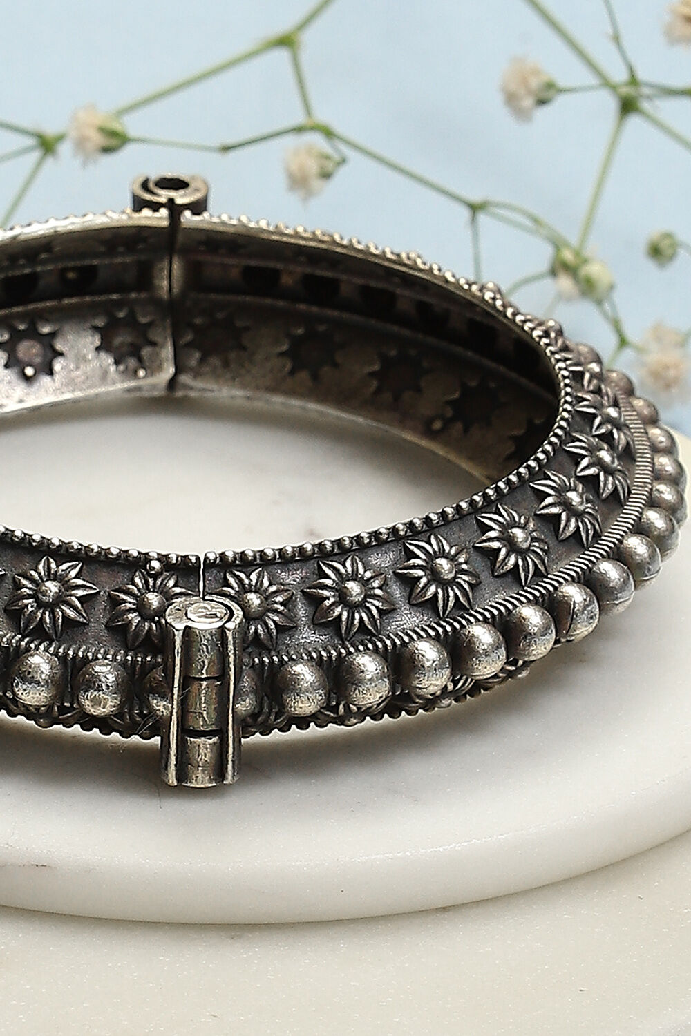 Oxidised Brass Bangles image number 2