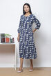 Maroon LIVA A-Line Fusion Dress image number 2