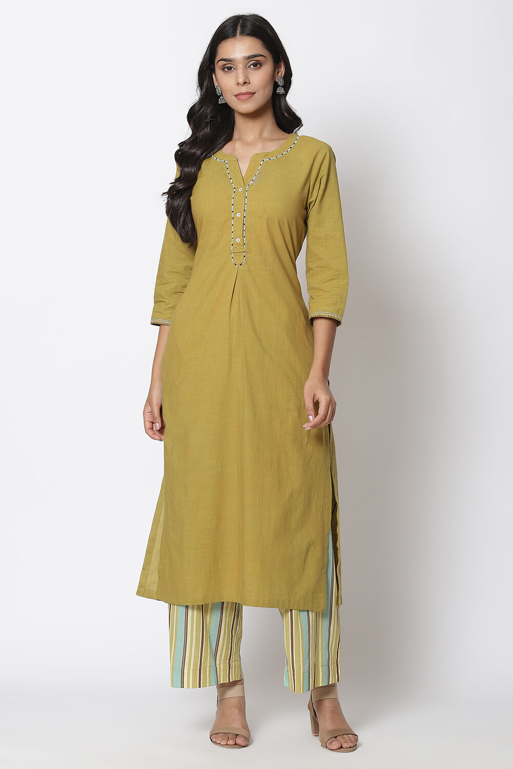 Biba olive green suit shop