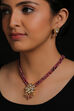 Pink Kundan Necklace Set image number 0