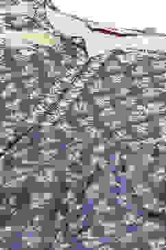 Indigo Cotton Anarkali Kurta Churidar Suit Set image number 1