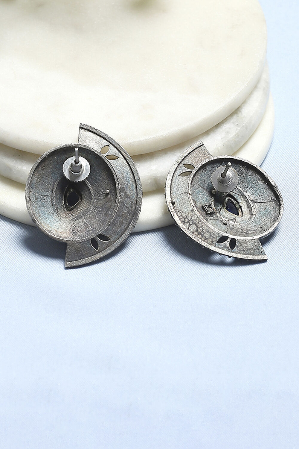 Navy Brass Studs image number 2