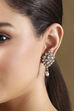 White Pearl Earrings image number 1