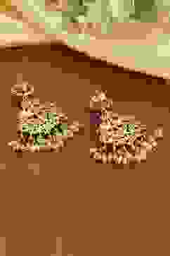 Multi Brass Drop & Danglers image number 2