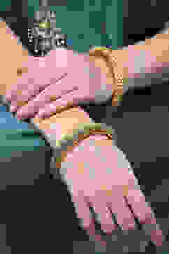 Gold Festive Kade Festive Bangle image number 1