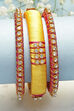 Yellow Fuschia Kids Bangles image number 1