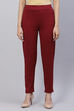 Towny Port Straight Poly Viscose Leggings image number 3
