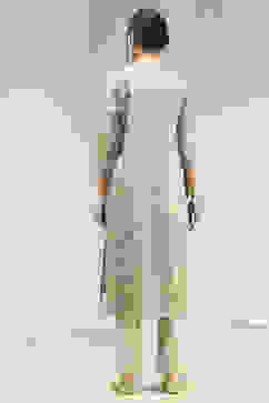 Teal Cotton Printed Unstitched Suit Set image number 5