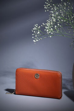 Rusty Brown Pu Leather Wallet image number 0