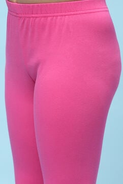 Pink Nylon Anarkali Suit Set image number 2
