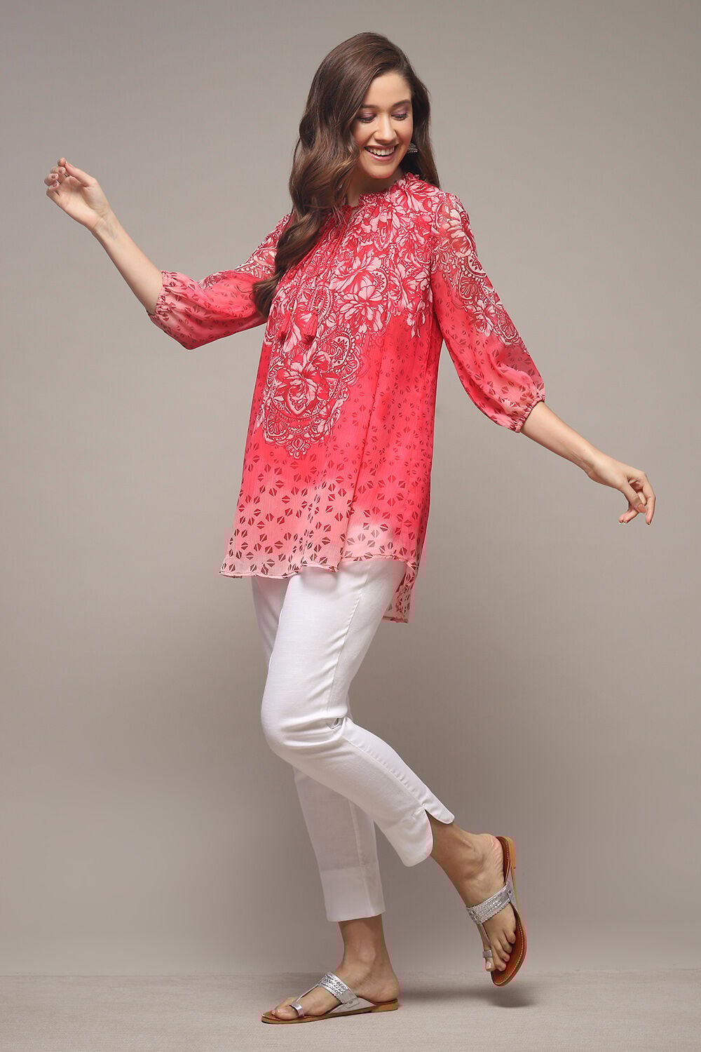 Biba short hot sale kurtis for jeans