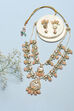 Nude Brass Necklace Set