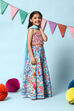 Pink Viscose Short Top Lehenga Set image number 6