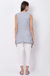 Grey And Indigo Top & Yarndyed Shrug image number 5