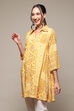Yellow LIVA Printed Top image number 2