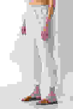 Natural Cotton Slim Pants image number 2