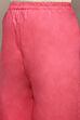 Mustard Cotton Blend Digital Print Unstitched Suit Set image number 3