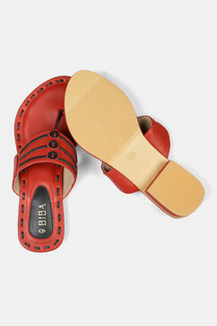 Maroon Formal Kolhapur Slipper image number 6