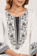 Blue Viscose Rayon Straight Kurta image number 1