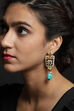 Turquoise Stone Earrings image number 1