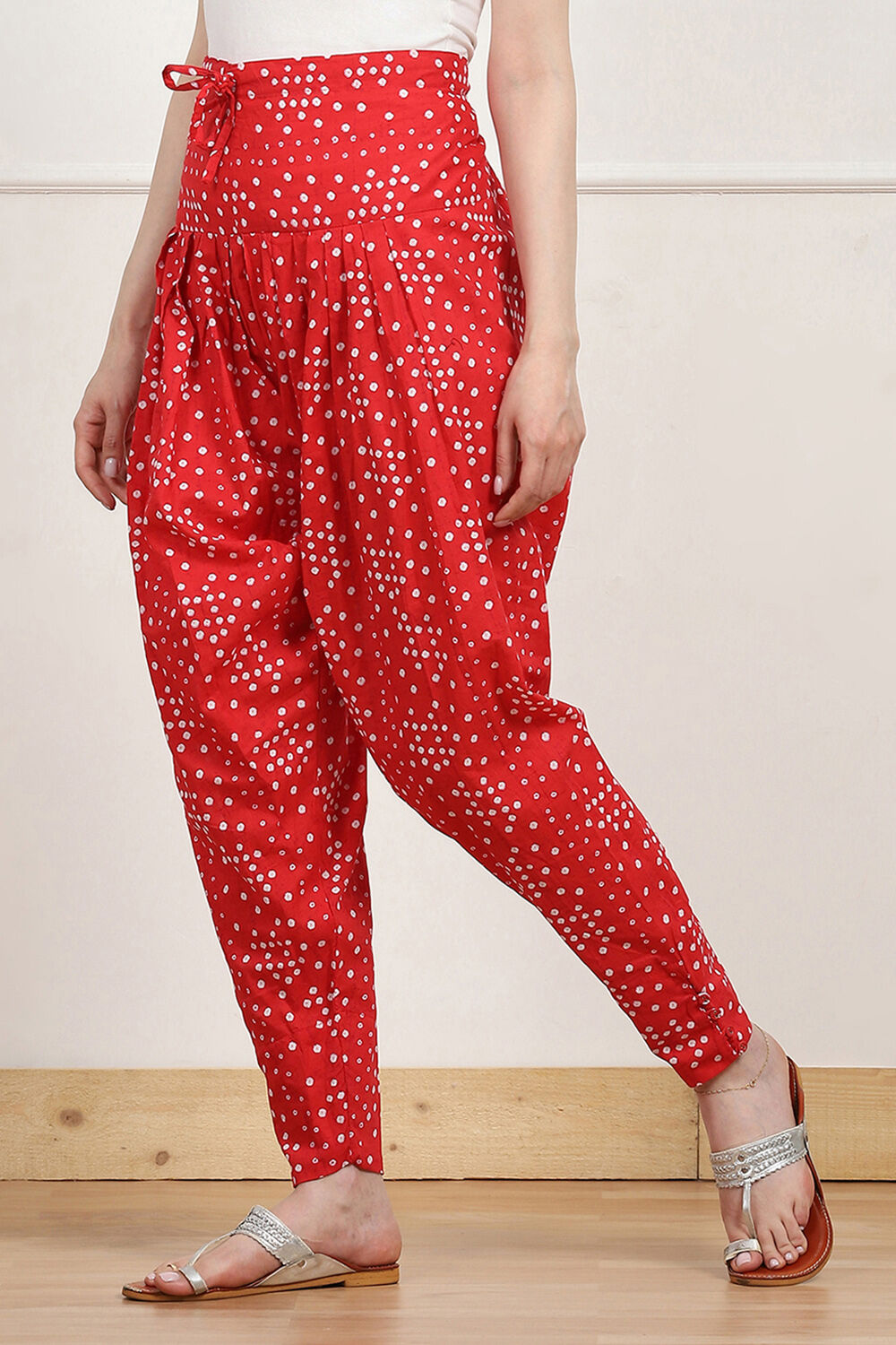 Black Cotton Printed Salwar image number 2