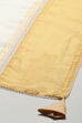 Beige Muslin Unstitched Suit set image number 4