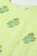 Sea Green Cotton Blend Unstitched Suit Set image number 2