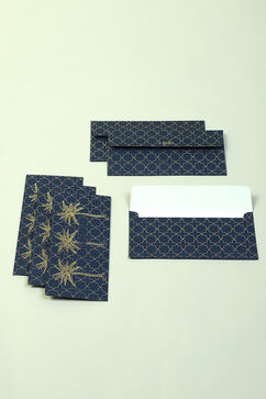 Navy Blue Set of 6 Gift Envelopes image number 4