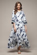 Navy Rayon Printed Nightwear image number 1