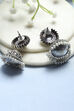 Oxidised Gold Brass Jhumka image number 2