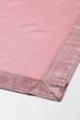 Onion Pink Art Silk Flared Kurta Legging Suit Set image number 3