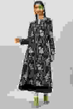 Navy Acrylic Flared 2 Piece Set image number 0