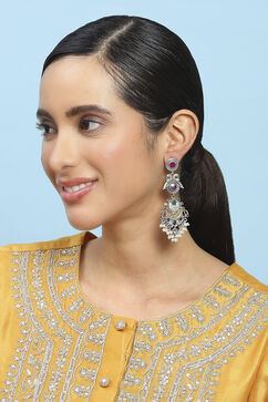 Multicolour Brass Drop & Danglers image number 3