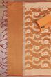 Red Chanderi  Unstitched Suit Set image number 3