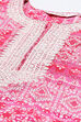 Deep Fuchsia Rayon Straight Printed Kurta image number 2
