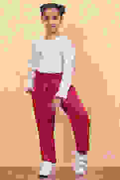 Beige Cotton Straight Set image number 6