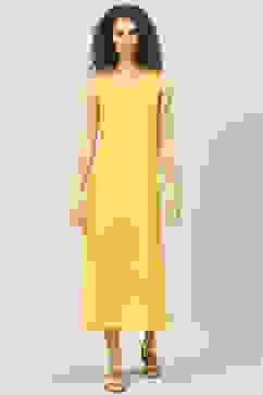 Mustard Rayon 2 Piece Set image number 2