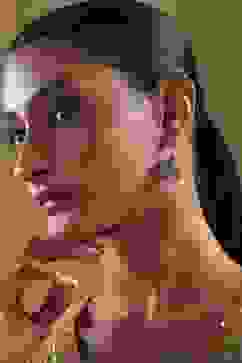 Light Pink Alloy Jhumka image number 3