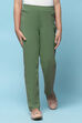 Black Cotton Lycra Skinny Jeggings image number 4