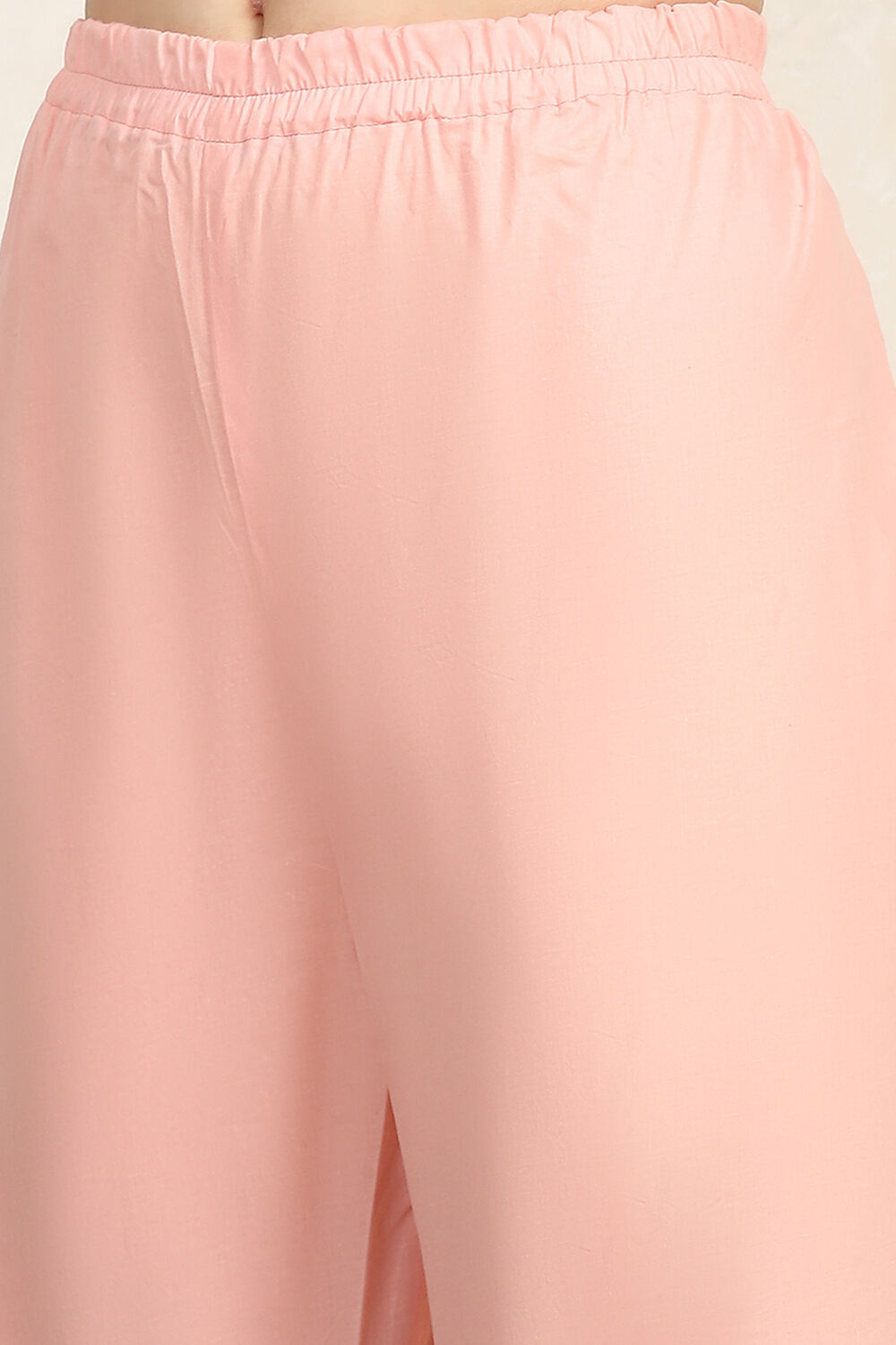 Pink Cotton Digital Print Unstitched Suit Set image number 3