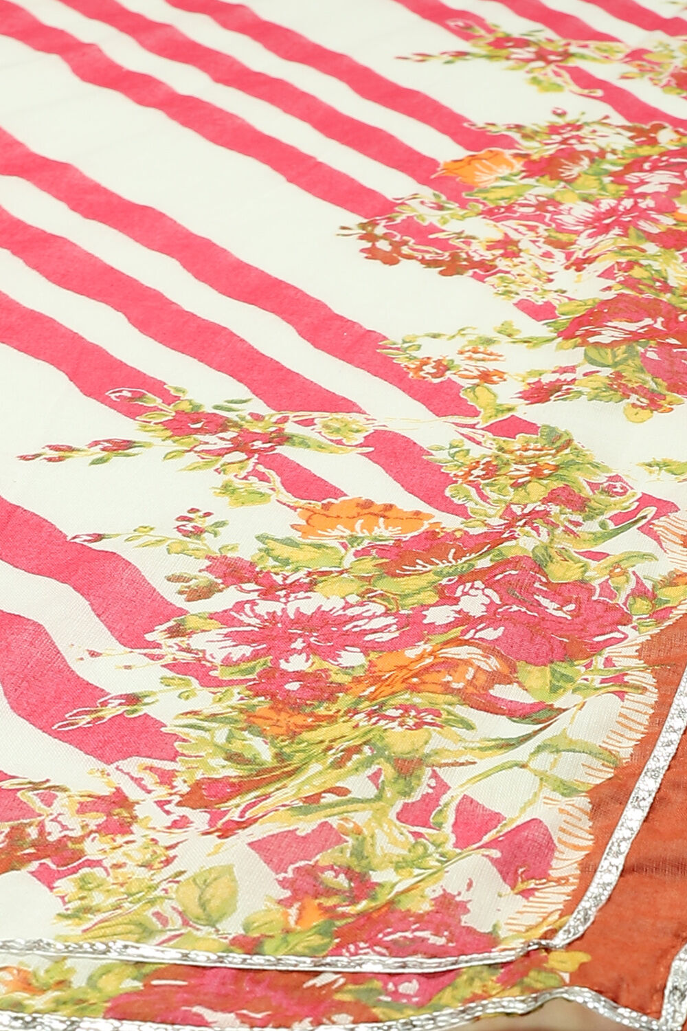 Yellow Cotton Straight Kurta Salwar Suit Set image number 3