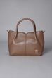 Mocha PU Handbag image number 1