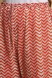 Off White Cotton Straight Kurta Palazzo Suit Set image number 2