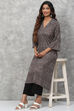 Mud Terry Rayon A-Line Kurta image number 5