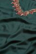 Green Viscose Rayon Yoke Design Solid Straight Kurta Set image number 3
